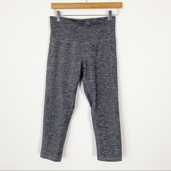 LIKE NEW CHAMPION Heathered Grey Hi Rise Leggings - Picture 2 of 7